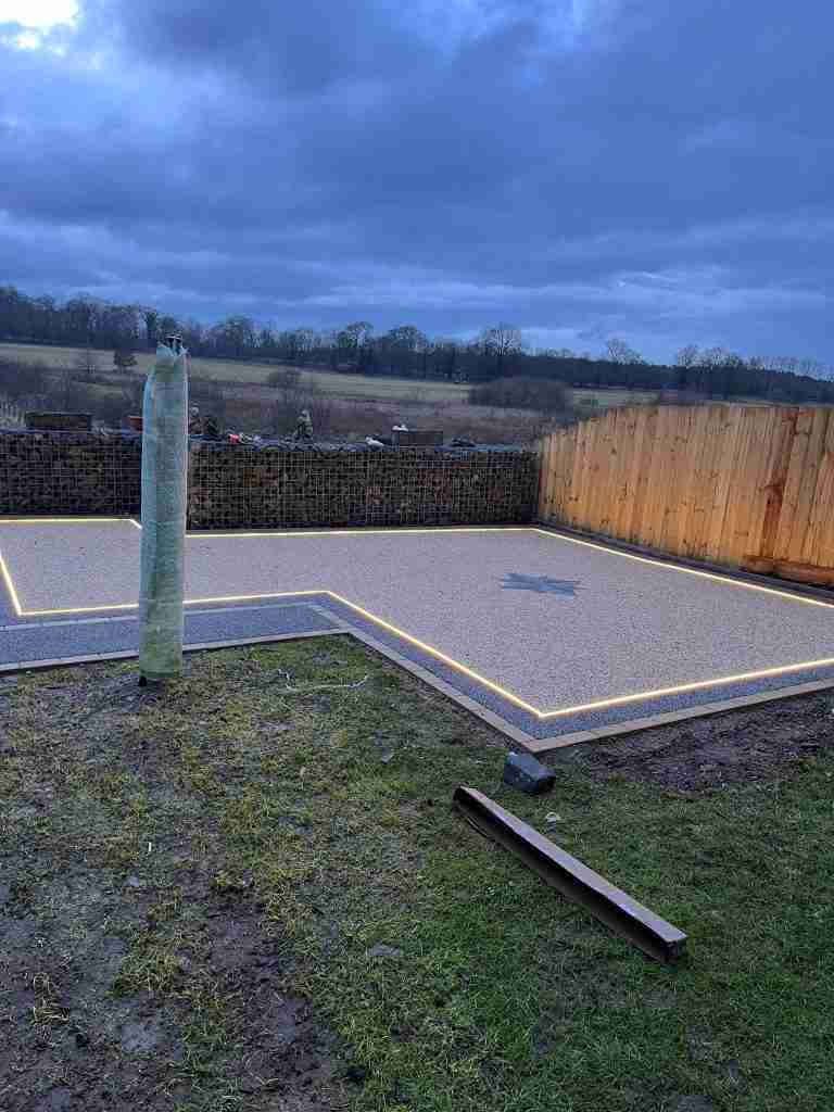 Completed Patio